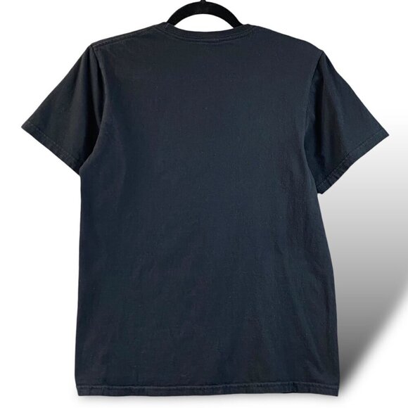 Netflix Stranger Things Hellfire Club T-Shirt S Black Cotton Graphic Tee - Picture 4 of 7